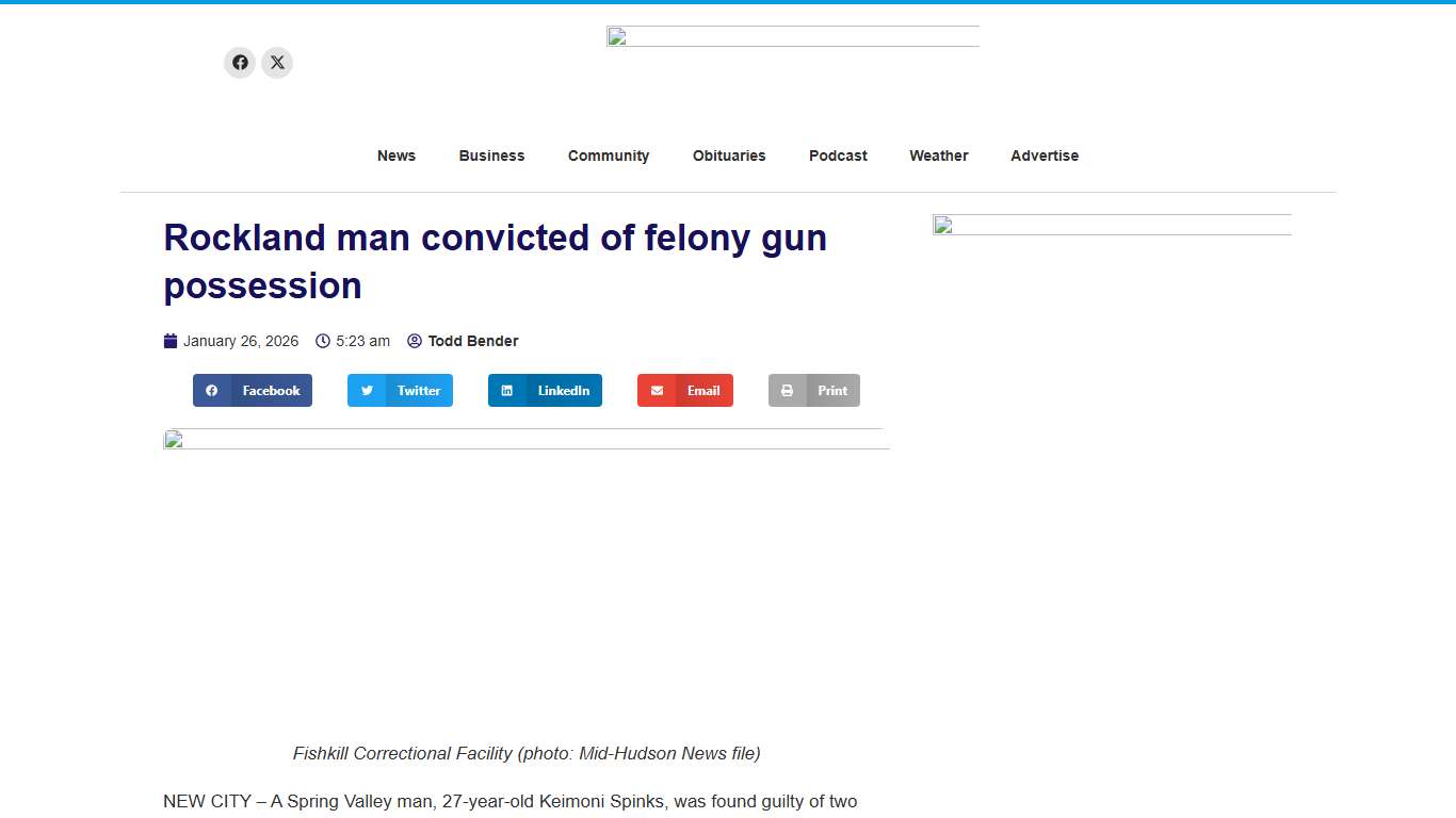 Rockland man convicted of felony gun possession - Mid Hudson News